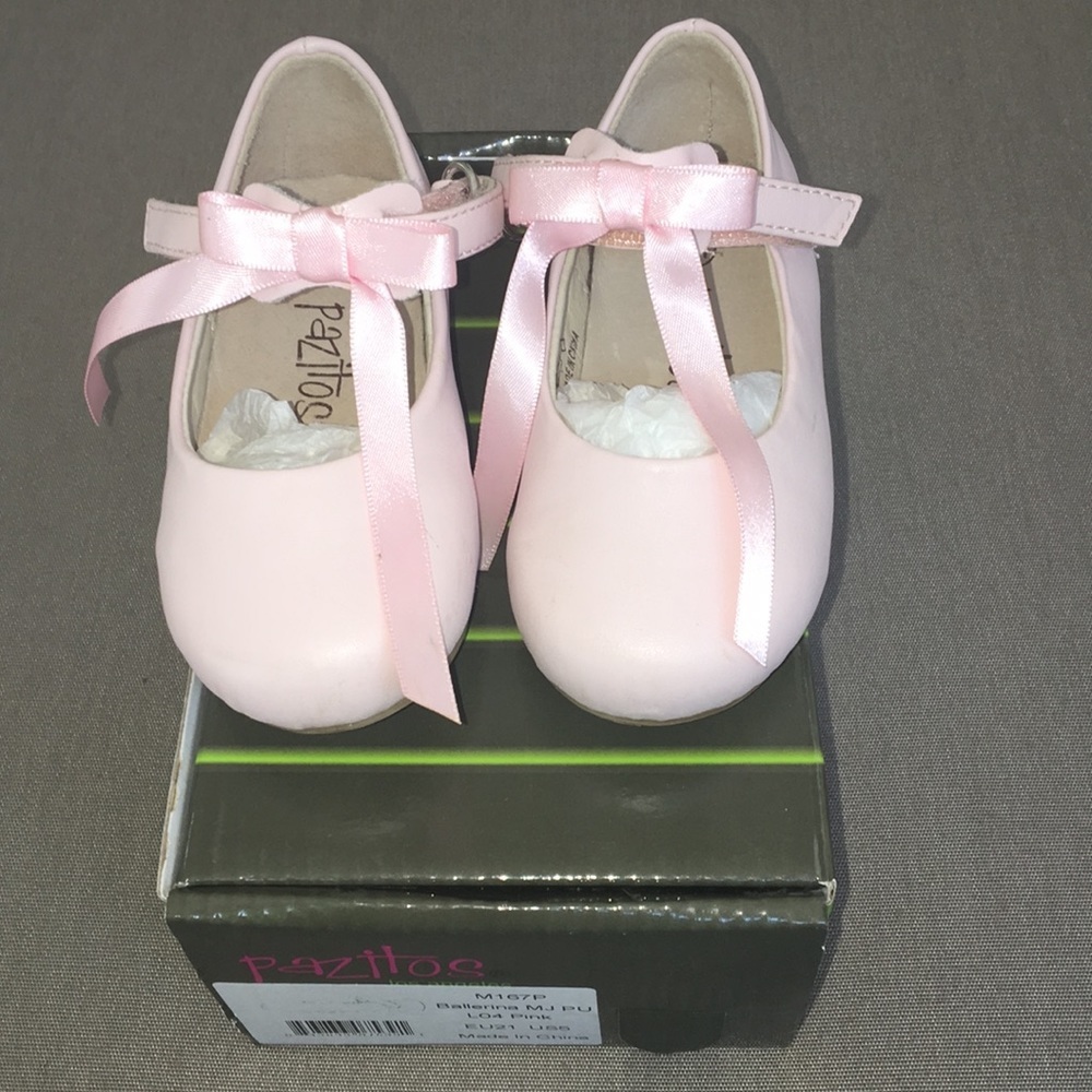 Pazitos pink ballerina size 5 euc